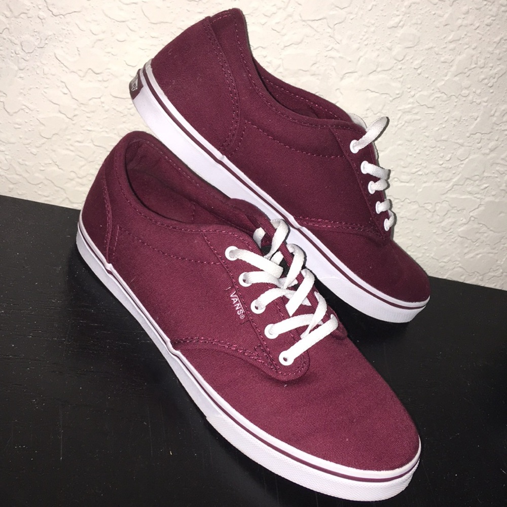 Maroon Vans